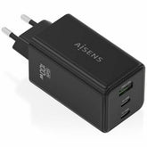 Cordless Charger Aisens ASCH-100W3P052-BK Black 100 W